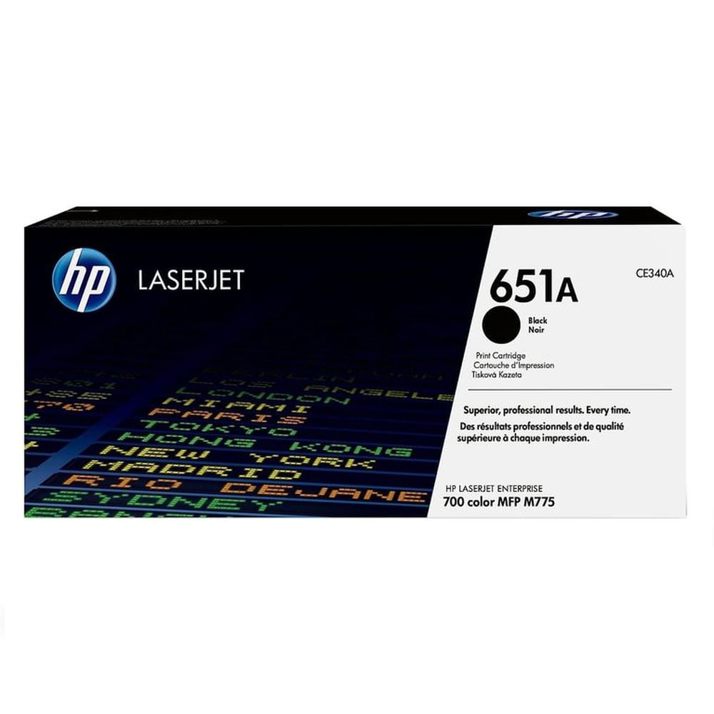 TONER HP 651A NEGRO CE340A L.J.E. 700, M775 ORIGINAL