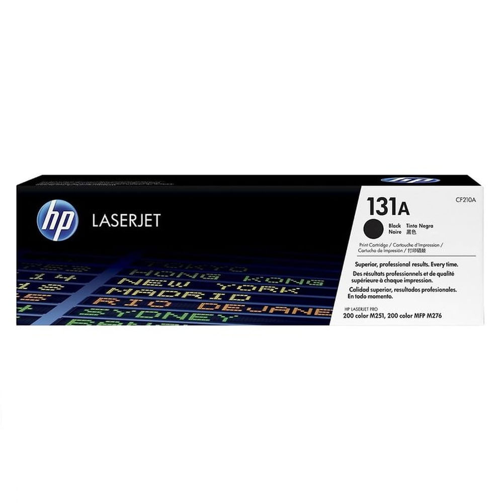 TONER HP 131A NEGRO CF210A L.J. 200, M276 ORIGINAL
