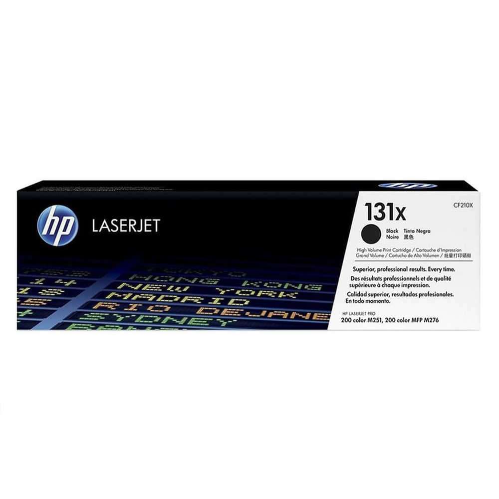 TONER HP 131X NEGRO CF210X L.J. 200, M276 ORIGINAL