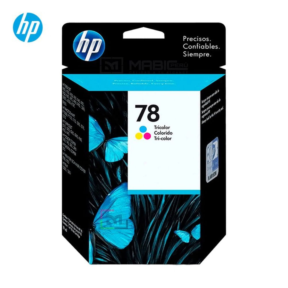 Cartucho de Tinta HP 78 Tricolor C6578DL DeskJet 840, 845 Original