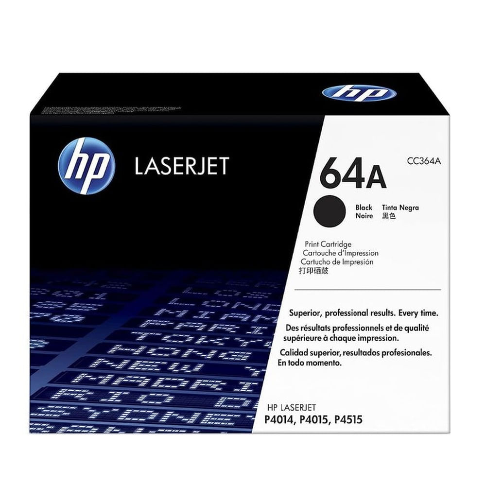 TONER HP 64A NEGRO CC364A  L.J. P4015, 4515 ORIGINAL