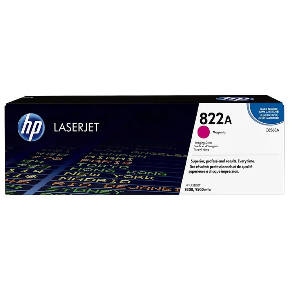 TONER HP 822A MAGENTA C8553A L.J. 9000, 9050 ORIGINAL