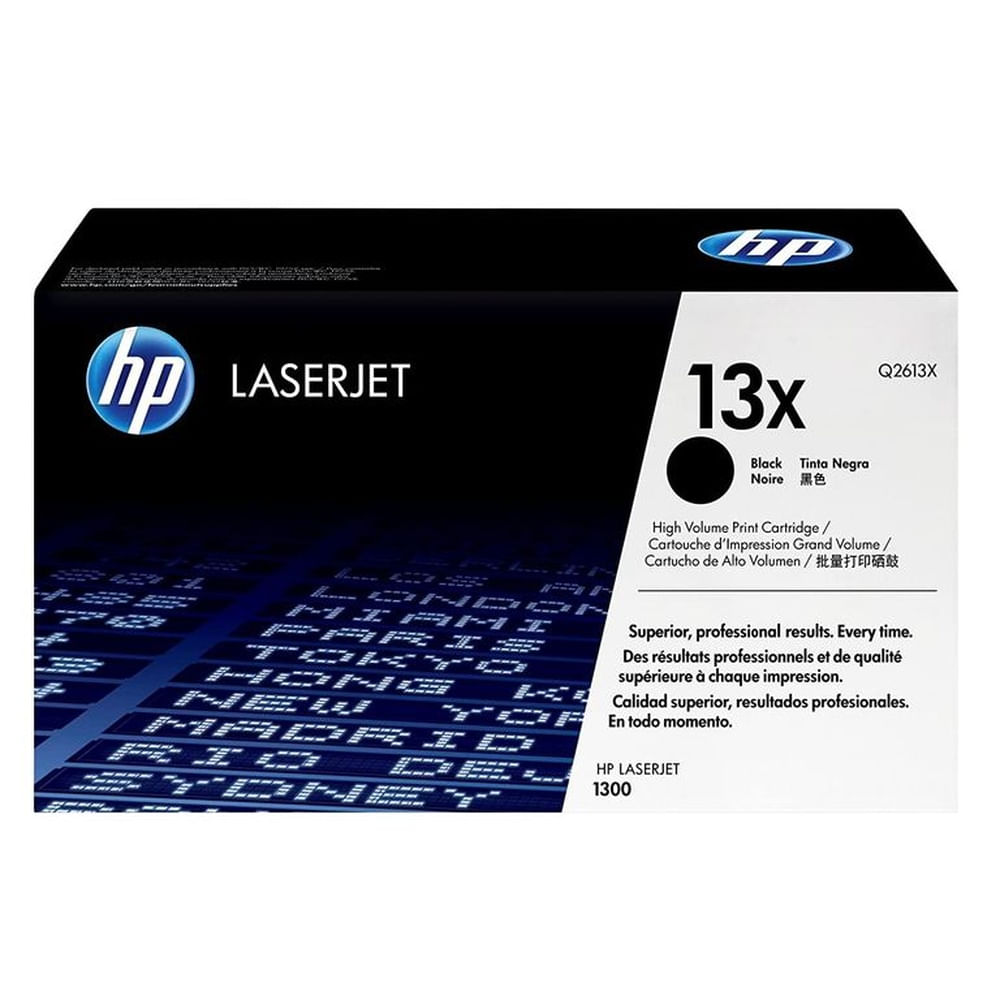 TONER HP 13X NEGRO Q2613X L.J. 1300 ORIGINAL