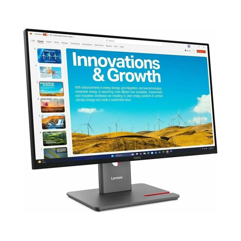 Monitor Lenovo ThinkVision T24D-40, 24 WLED FHD IPS, 120Hz, 4ms, Pivote, Parlante