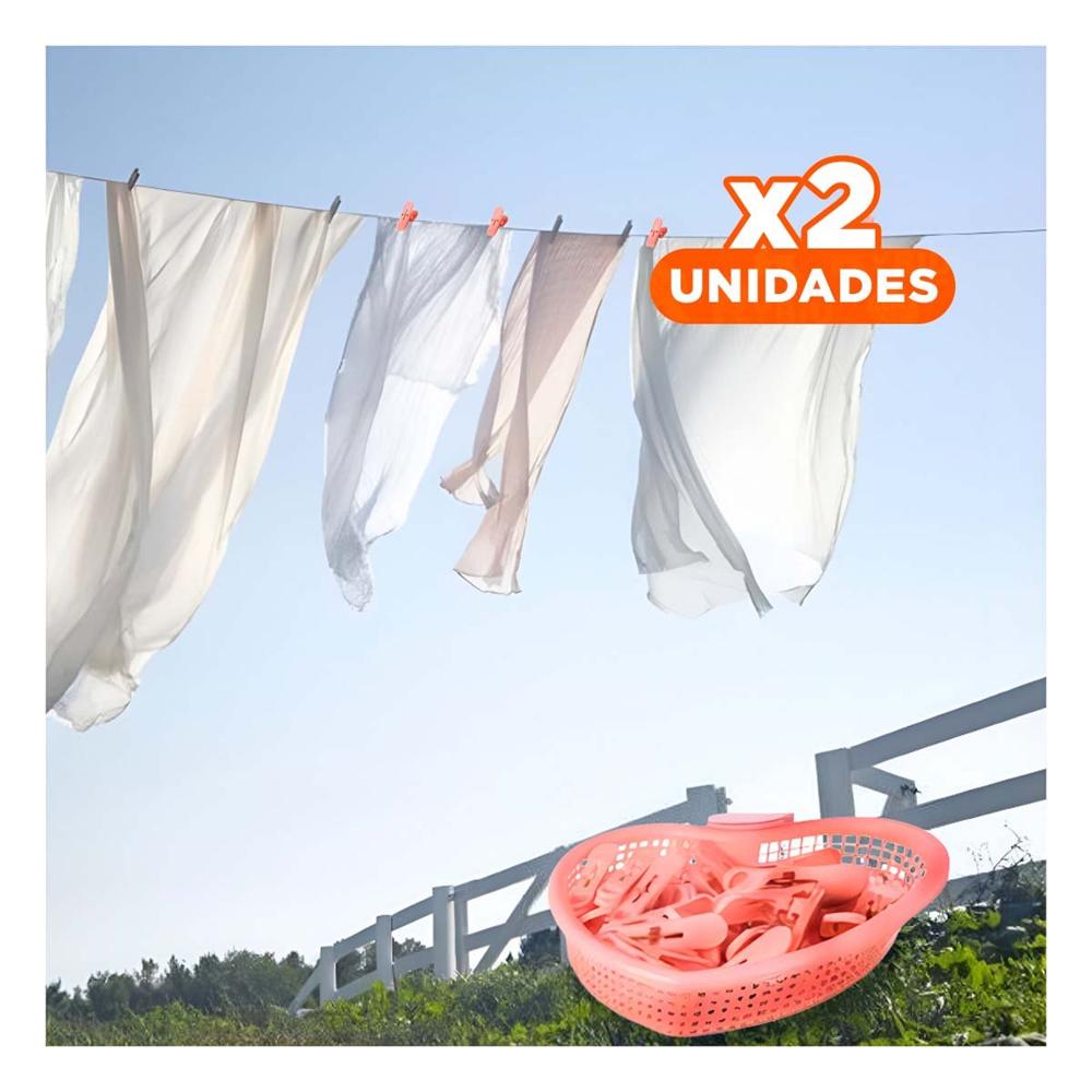 Pack2 Soporte Rosado Claro en Forma de Corazon para Ganchos de Ropa Ordenados Y Papel Regalo