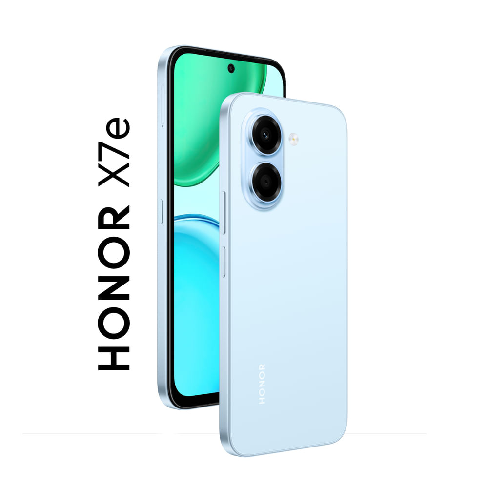 Celular HONOR X7e 6GB Ram 256GB Rom - Azul