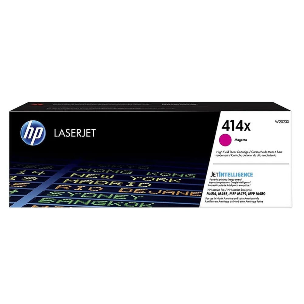 TONER HP 414X MAGENTA W2023X L.J. M454 ORIGINAL