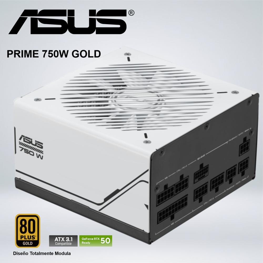 FUENTE DE ALIMENTACIÓN ASUS PRIME 750W GOLD 80 PLUS GOLD 750W