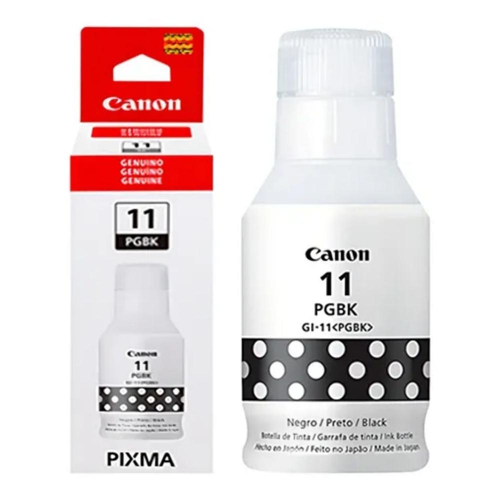 Botella de Tinta Canon GI-11BK Negro 135ml para PIXMA G2160/G3160