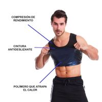 Chaleco Moldeador Sauna para Hombre Talla S