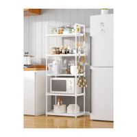 Estante Organizador Multiuso Hogar Cocina 5 Niveles Blanco C6637