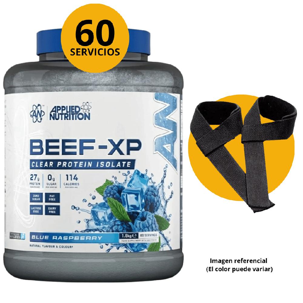 BEEF-XP 1.8KG BEEF PROTEIN SABOR MORA AZUL STRAPS