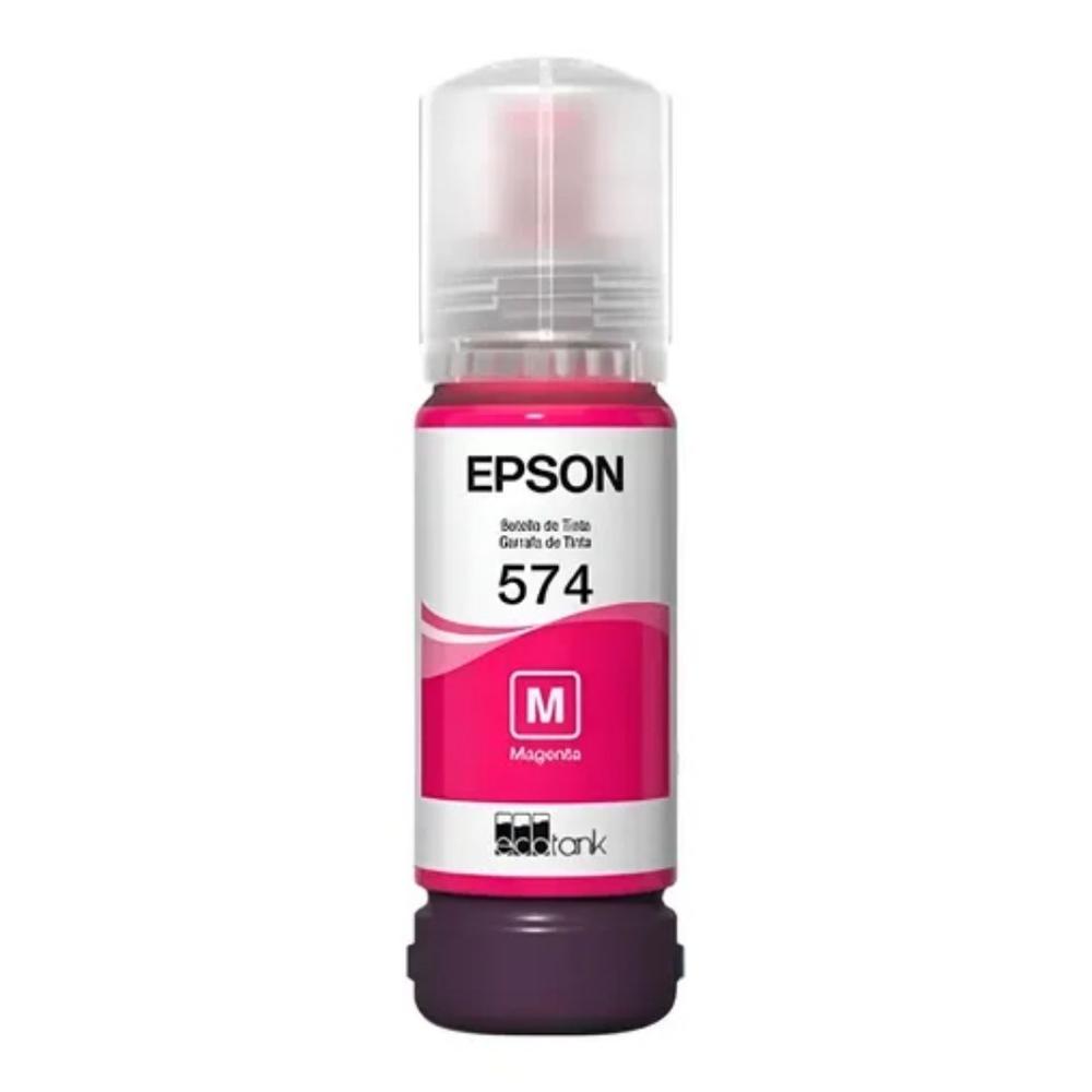 Botella de Tinta Epson T574 Magenta 70ml para EcoTank L8050/L18050