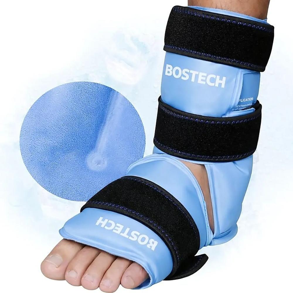 Compresa De Gel Frio Tobillo Anticongelante Bostech Celeste