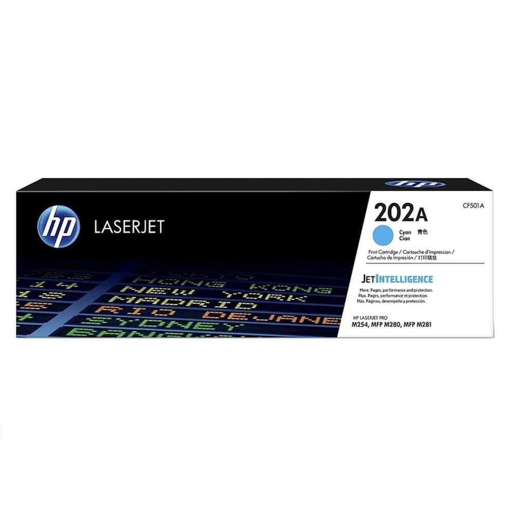 TONER HP 202A CIAN CF501A L.J.P. M254 ORIGINAL