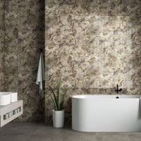 Pared Marmolizada Prune Marrón 30x60cm 1.62m2 Aura