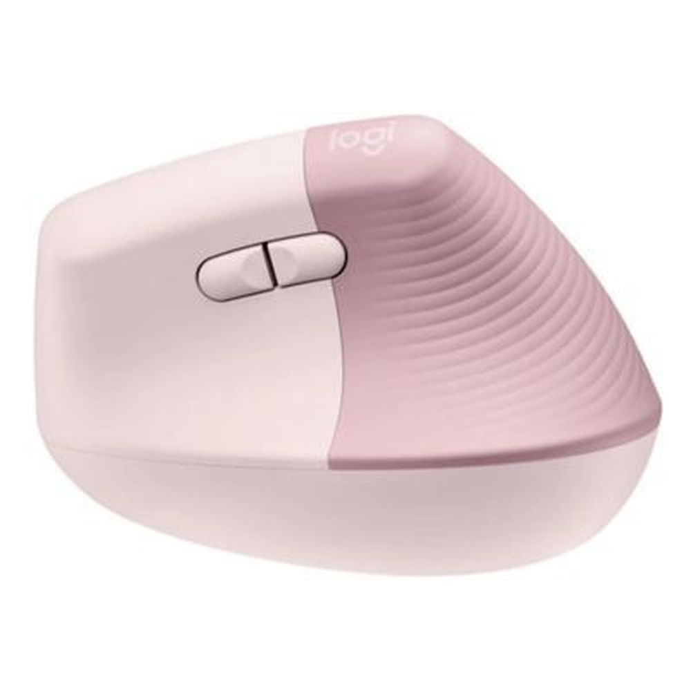 MOUSE LOGITECH VERTICAL MX LIFT BLUETOOTH ERGONÓMICO - ROSADO