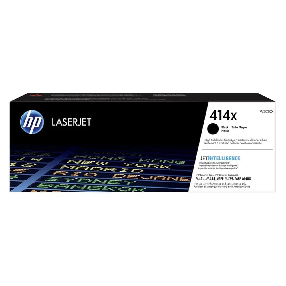 TONER HP 414X NEGRO W2020X L.J. M454 ORIGINAL