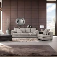 Juego de Sala New York 3-1 Beige Oscuro