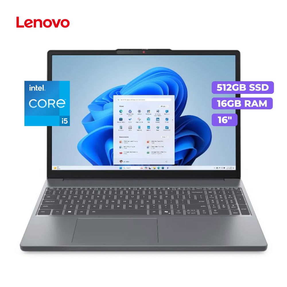 Laptop Lenovo IdeaPad Slim 3 16IRH10 Intel Core i5-13420H 16GB 512GB SSD 16 WUXGA