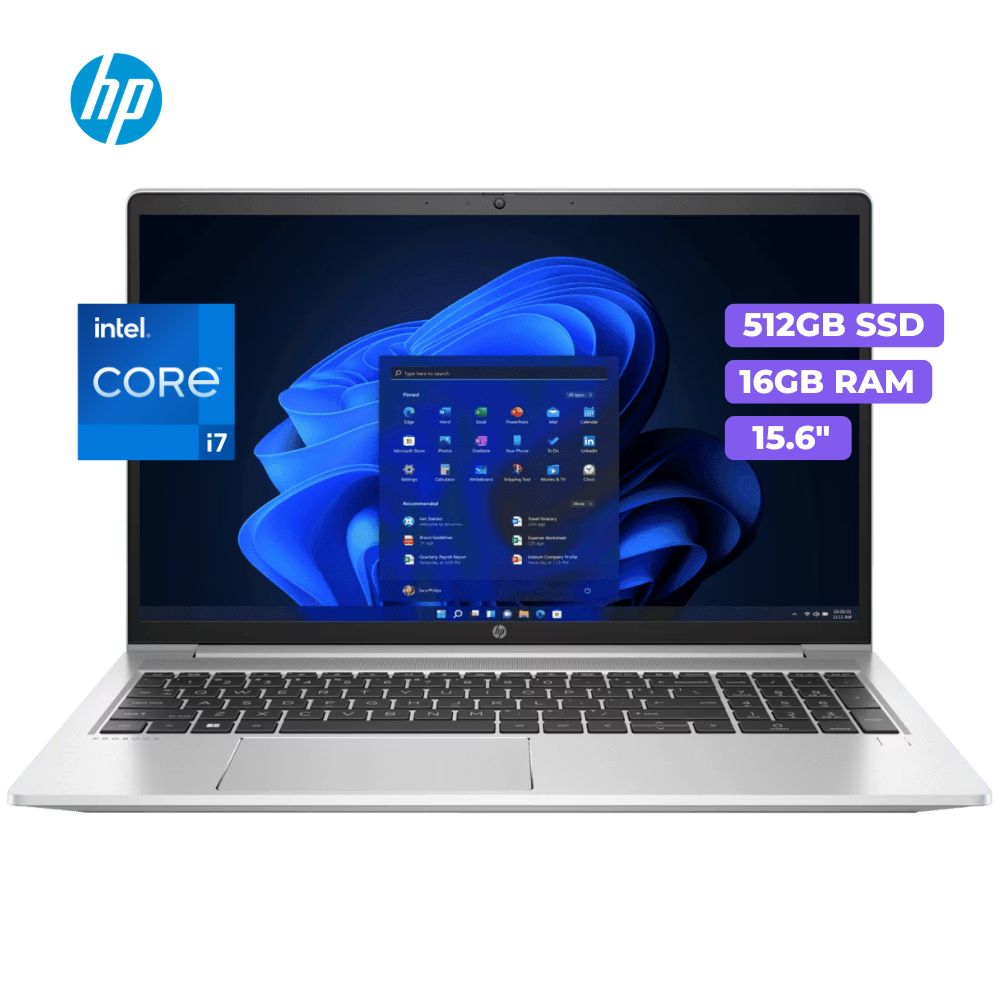 Laptop Hp ProBook 450 G9 Intel Core i7-1255U 16GB 512GB SSD 15.6 HD