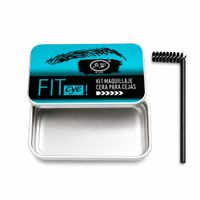 Kit Cera para Cejas FIT Eye 10g con Cepillo Aplicador 90 Fijación y Moldeado