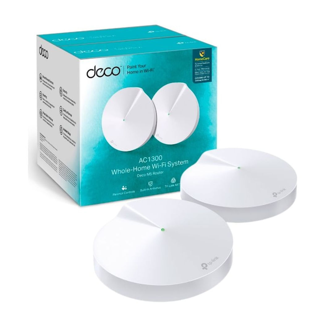 DECO TP-LINK WIFI SYSTEM M5-2 AC1300 -2 PACK