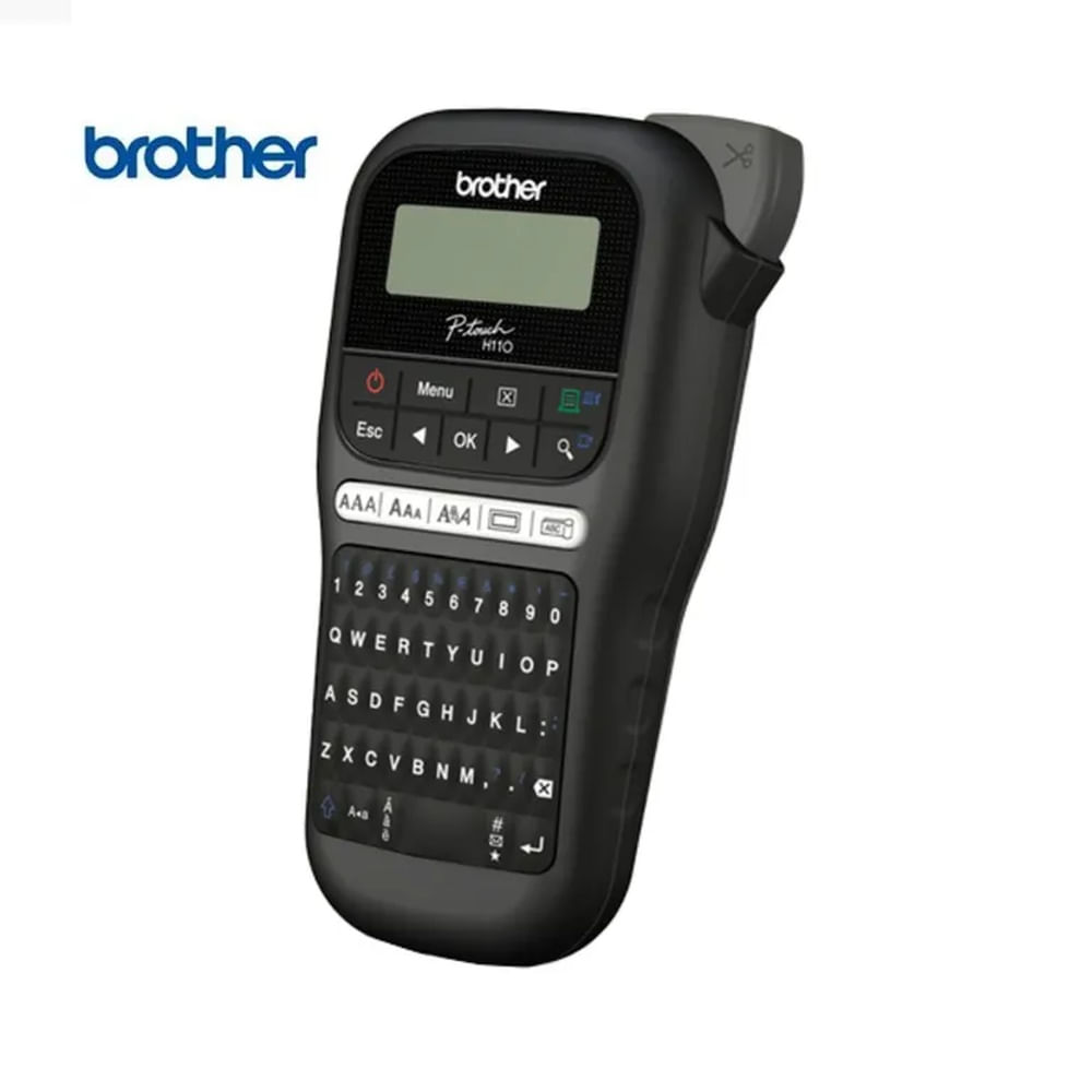 ROTULADORA BROTHER PT-H110 PORTÁTIL P-TOUCH NEGRO