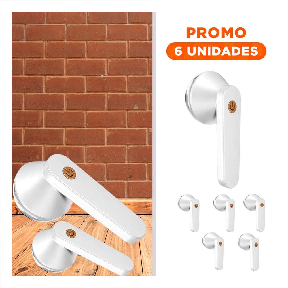 Pack6 Eliminador Blanco De Pelusas Electrico Para Mantener La Ropa Perfecta Y Regalo Sticker