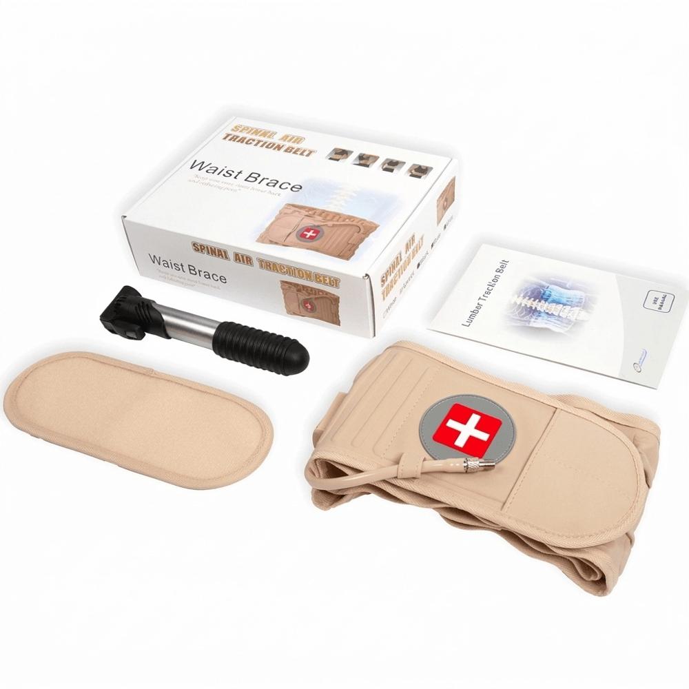 Faja Lumbar Inflable de Tracción de Aire Para Alivio De Dolor De Espalda y Cintura.