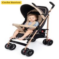 Coche Baston para Bebe Acolchado Deluxe Beige