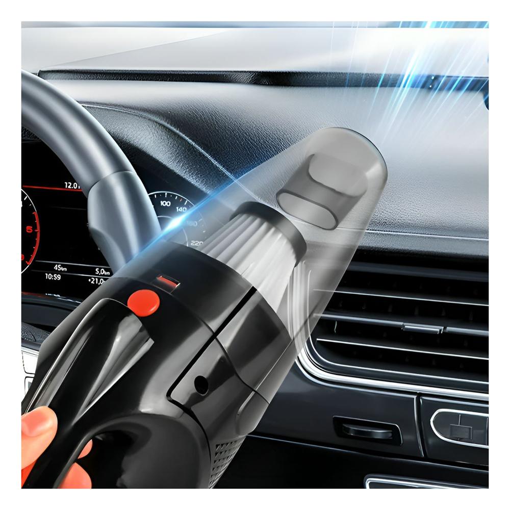 Compacta Aspiradora con Linterna para Limpieza Rapida en Hogar Auto y Oficina