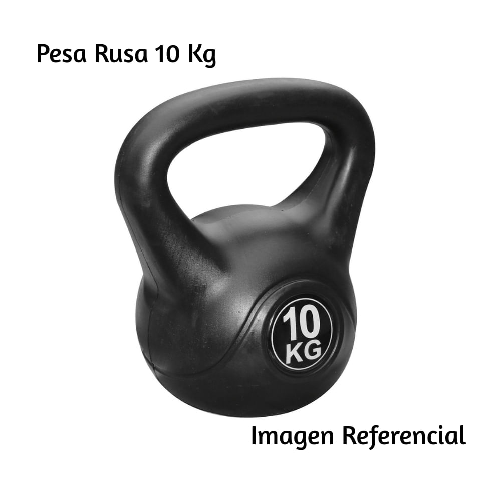 Pesa Rusa 10KG Kettlebell GENÉRICO