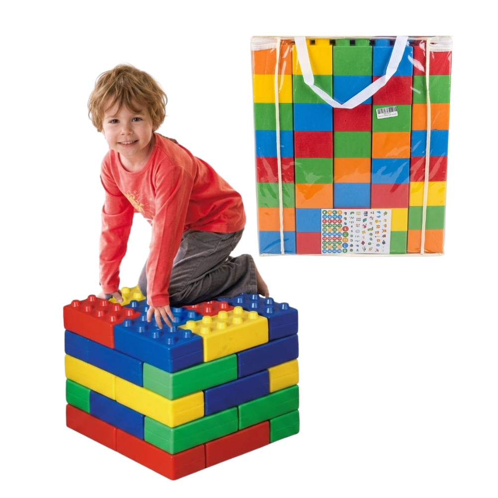 Bloques de Construcción Gigante para Niños x 40 piezas