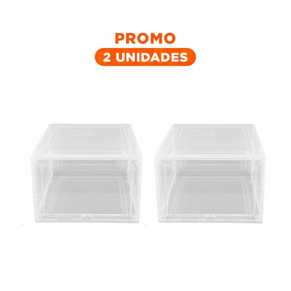 Pack2 Almacenamiento Modular para Zapatos con Sistema Imantado Y Regalo Sticker