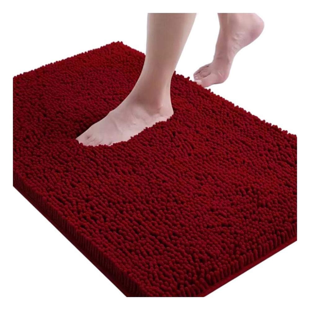 Tapiz Rectangular Suave de Microfibra 40x60cm Guinda para Espacios Y Regalo Sticker