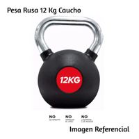 Pesa Rusa 12 Kg Caucho