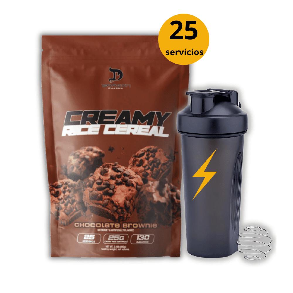 CREMA DE ARROZ DRAGON PHARMA 836 GR CHOCOLATE SHAKER