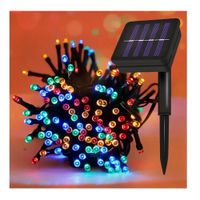 Tira de Luces LED Solares  Multicolor 30 Metros y 300L