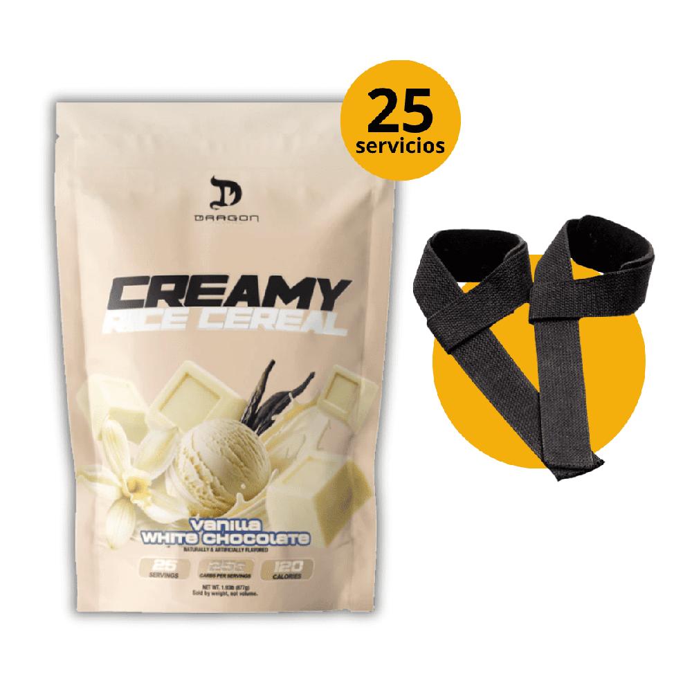 CREMA DE ARROZ DRAGON PHARMA CHOCOLATE BLANCO 836 GR STRAPS