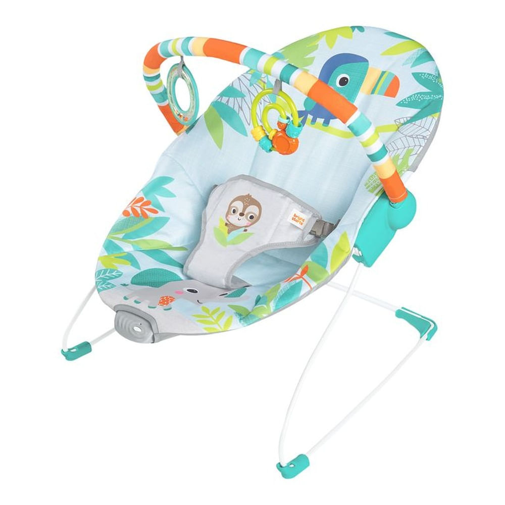 Silla Mecedora Bebé Bright Starts Rainforest Vibes Verde