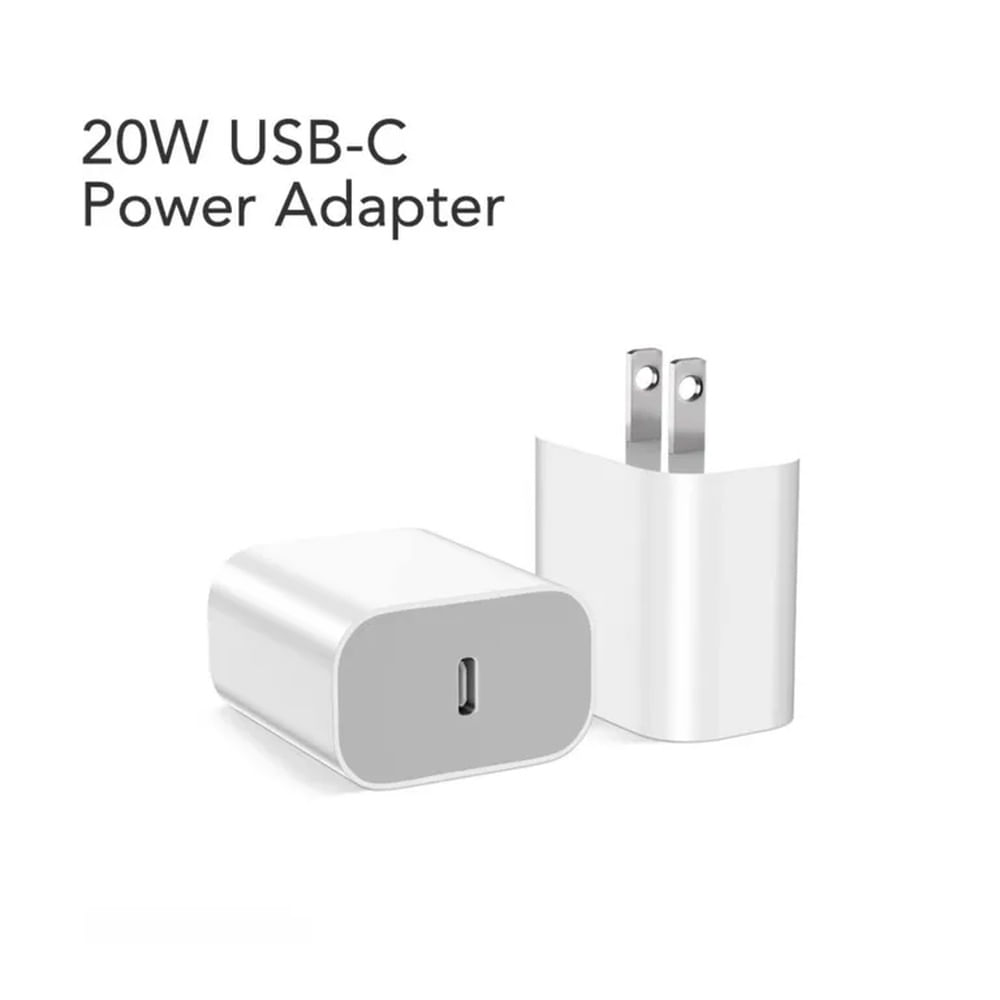 APPLE CARGADOR CUBO USB-C 20W PARA IPHONE -ORIGINAL