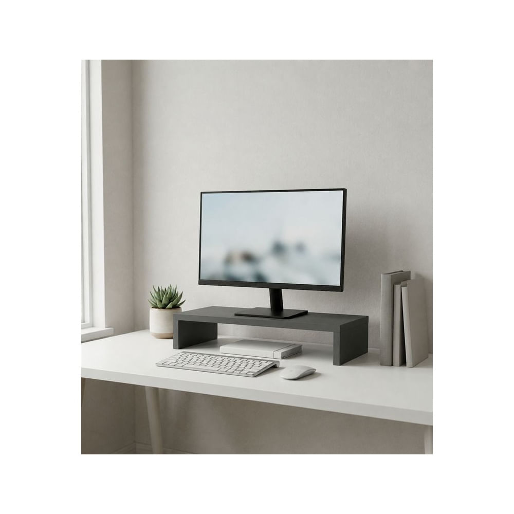 Soporte para Monitor Modelo Plomo Refer Store Gris Oscuro