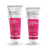 Crema Facial más Fotoprotector Sensia para piel sensible