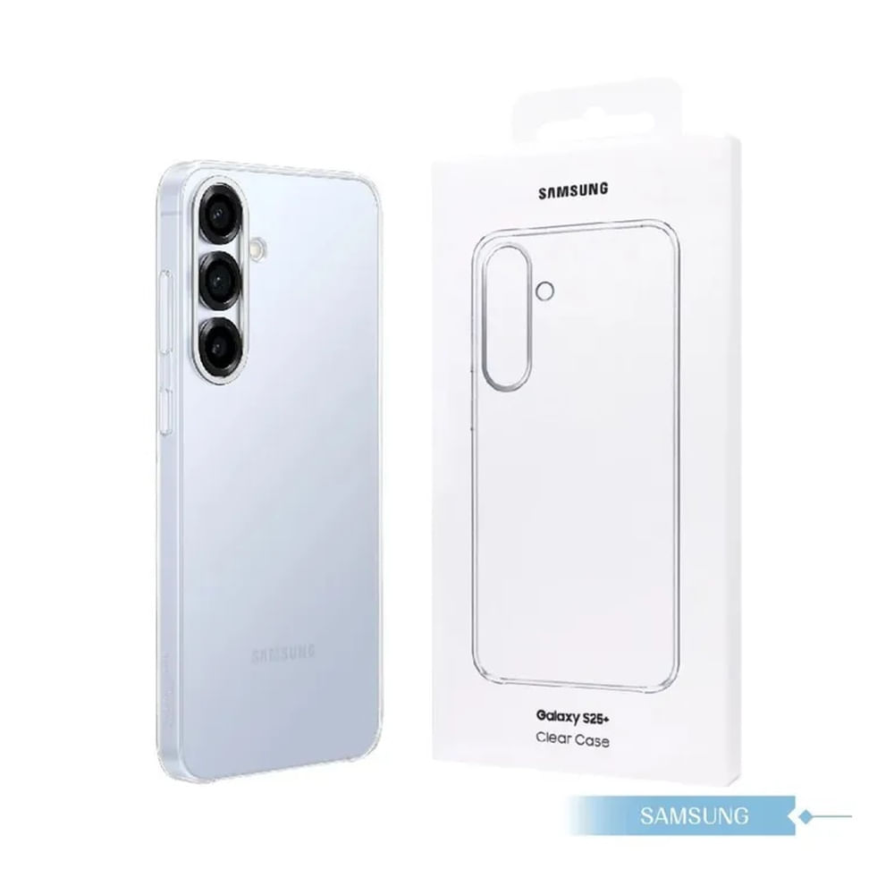 SAMSUNG CASE SAMSUNG GALAXY S25 PLUS CLEAR TRANSPARENTE - ORIGINAL