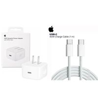 APPLE PACK CARGADOR APPLE 40W + CABLE USB-C 60W 1M -ORIGINAL