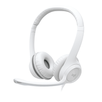 Audífono Logitech H390 Micro Cancelación De Ruido USB Blanco
