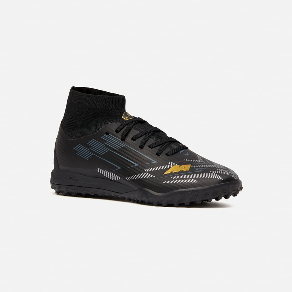 Zapatilla New Athletic Fútbol Slabs GR2 175-0203 para Niños 32 Negro