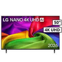 Televisor LG 50 NANO 4K UHD AI Smart TV 2026 - 50NU800BPSC