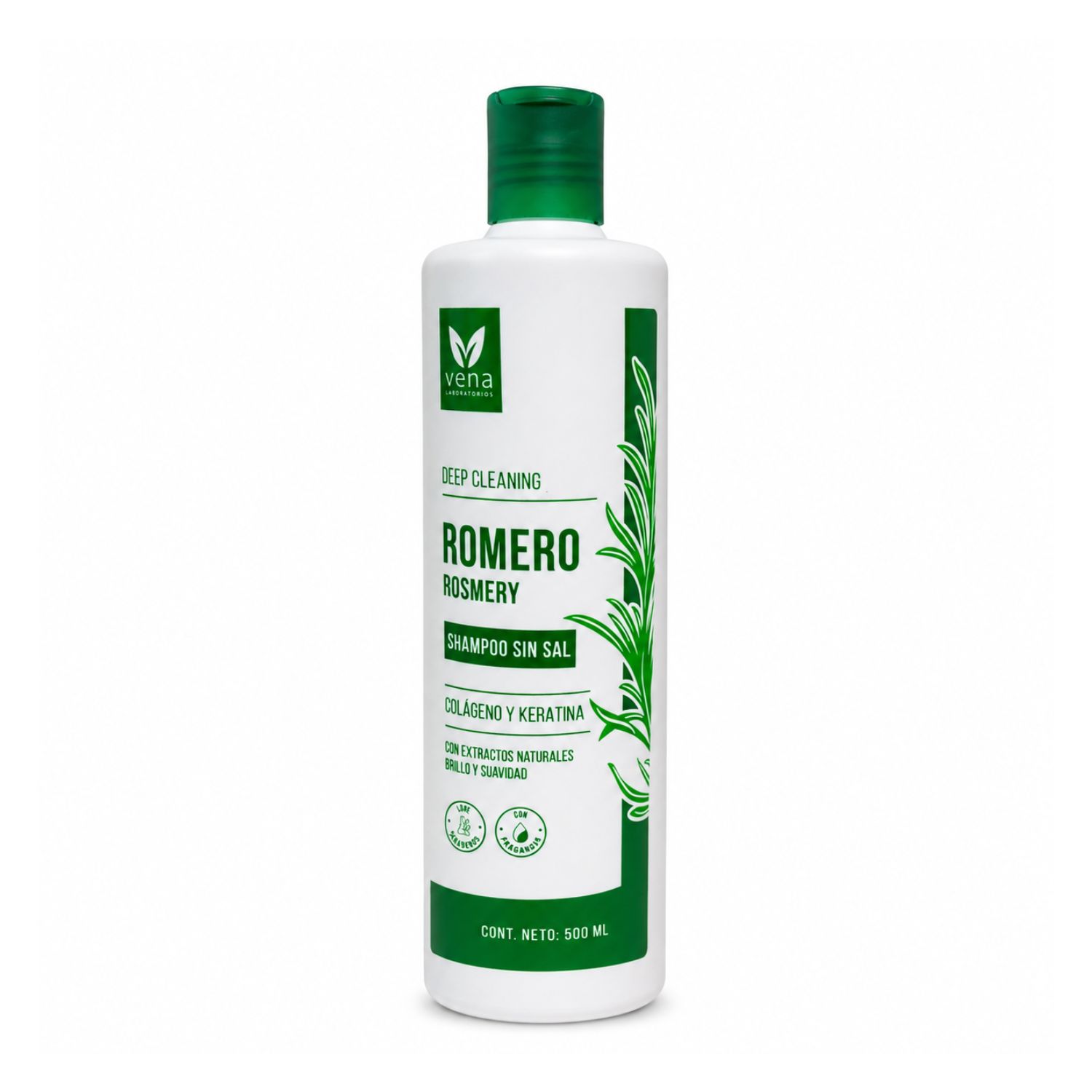 Shampoo Romero Sin Sal 500Ml - Vena